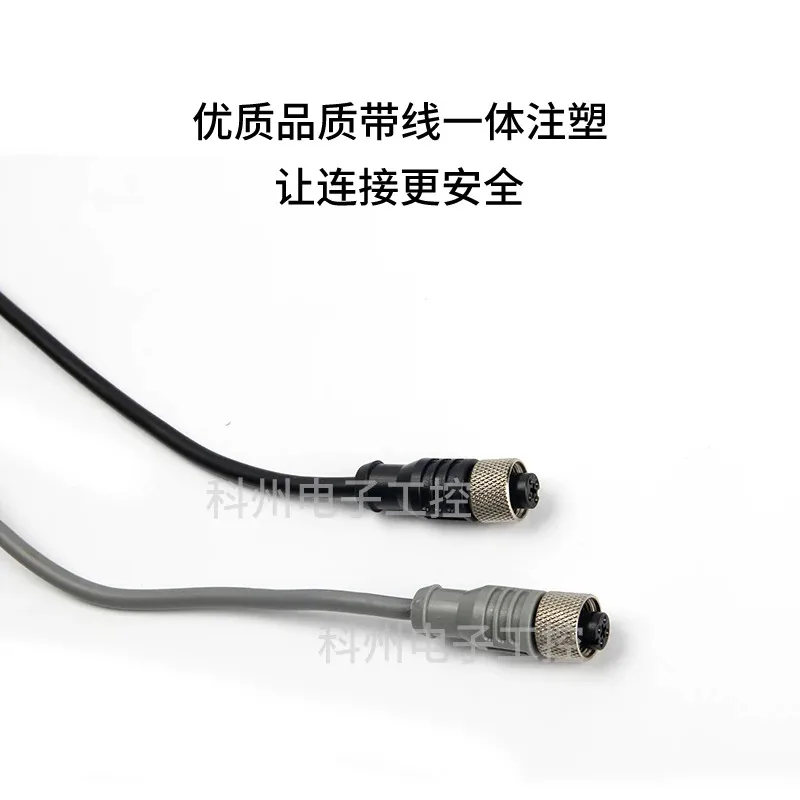 proximity switch connection wire WKC4.4T-2/TEL elbow RKC4.4T-5/TEL straight plug wire1PCS Turck