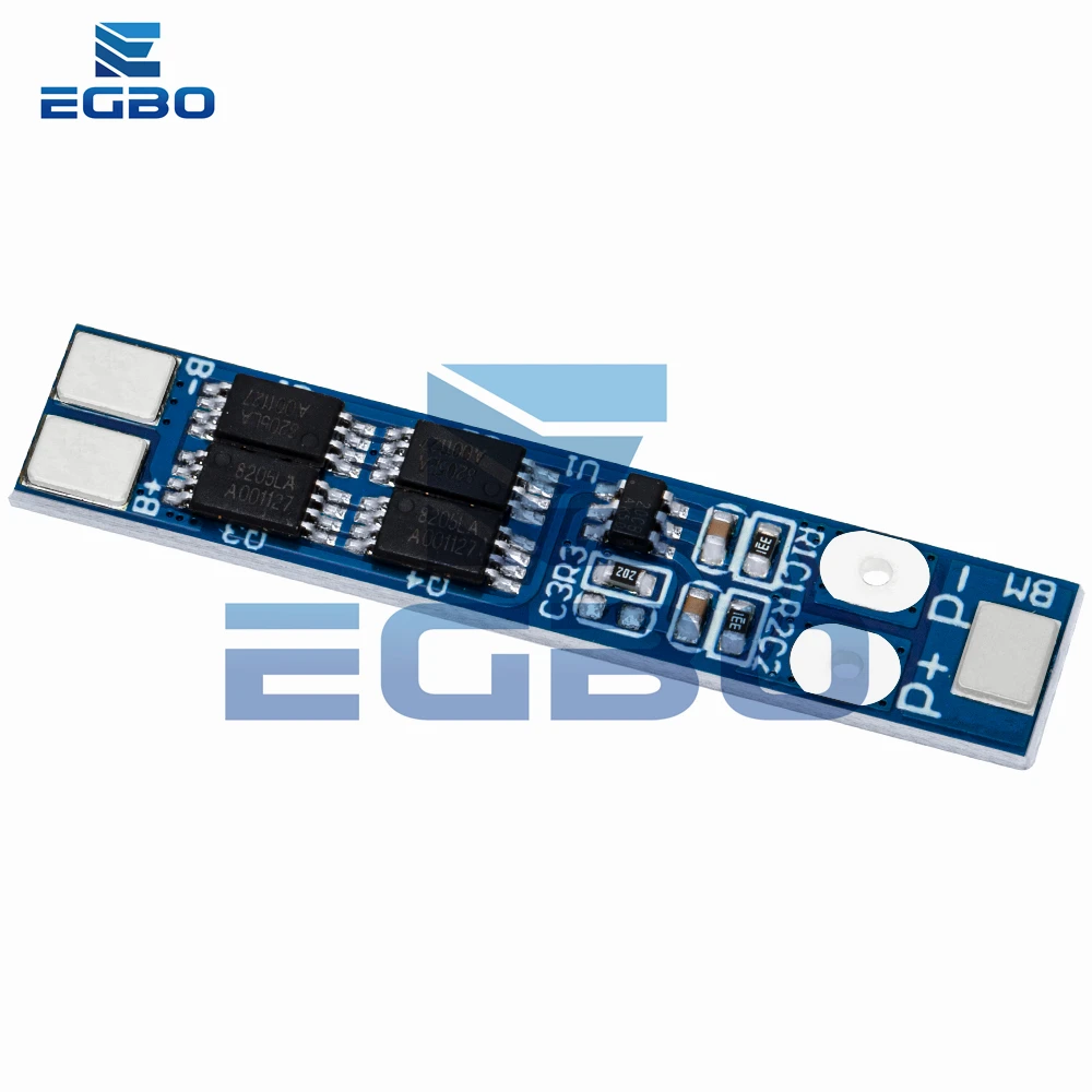 5PCS EGBO 2S 7.4V 8A Li-ion 18650 Lithium Battery Charger Protection Board 8.4V Overcurrent Overcharge Overdischarge Protection