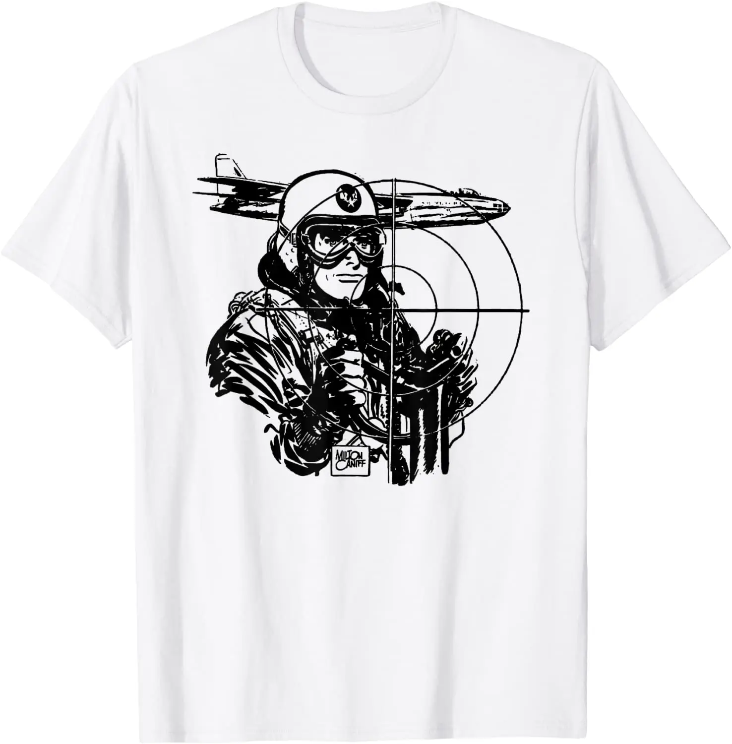 World War II Military Pilot Shirt-World War II Bomber T-shirt Summer Cotton O-neck Short Sleeve