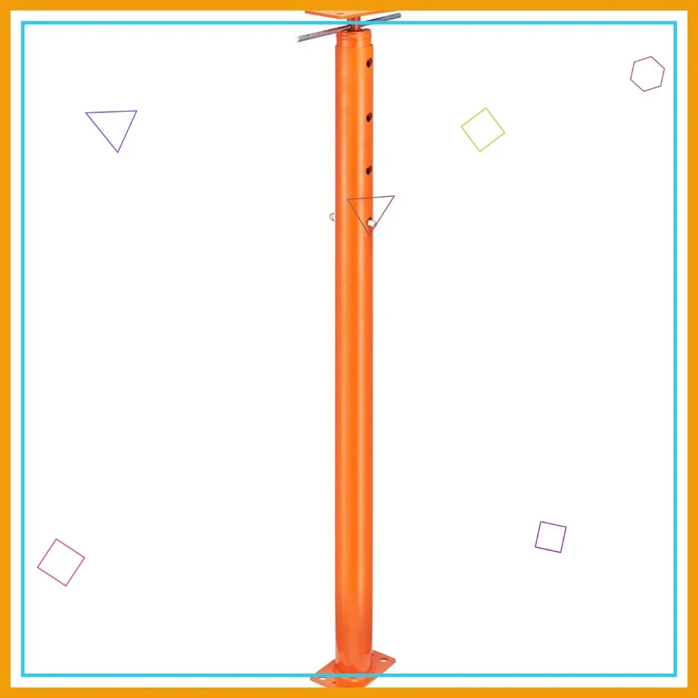 

Сверхмощный регулируемый напольный домкрат, вместимость 18000 фунтов, диапазон высоты 53–93 дюйма для строительной поддержки