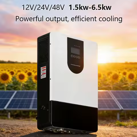 1.5-6.5KW 12V/24V/48V High-frequency off-grid and on-grid solar inverter supports battery-free operation/Solar Activation