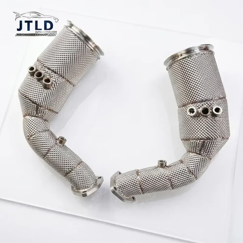 New Stock Performance Exhaust System Exhaust Downpipe for Porsche Cayenne V8 Biturbo De 4.0 Litros 2019+ with OPF