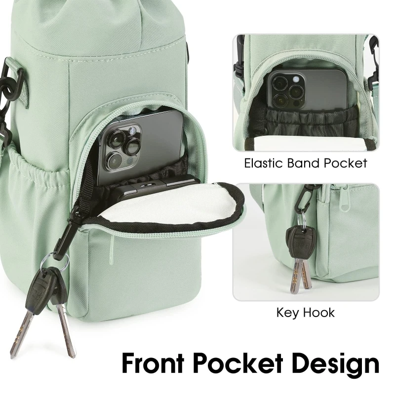 

Outdoor Sports Camping Portable Kettle Insulation Cup Cover Can Be Cross-Body Kettle Cover Portable Insulation Water Cup Cover