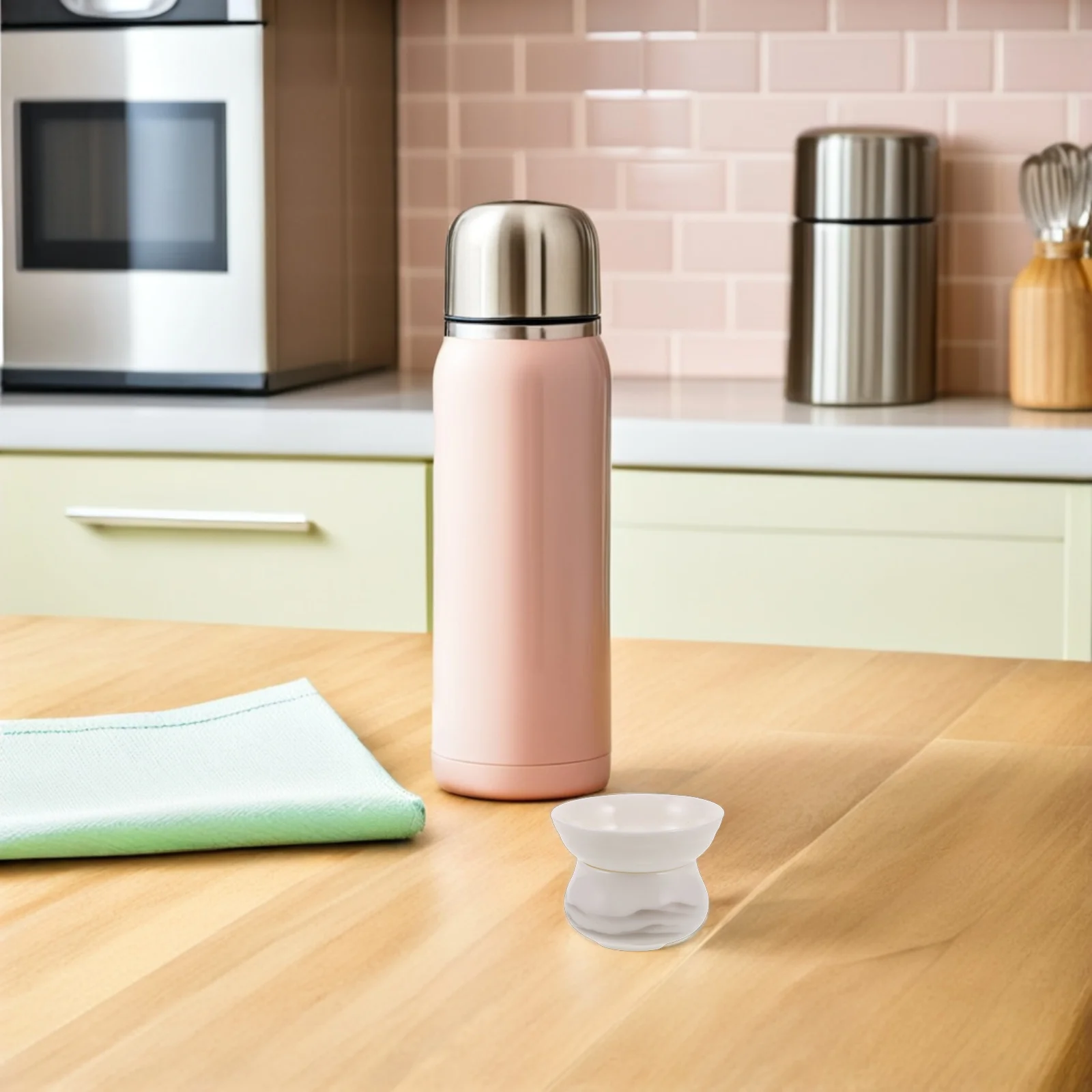 

Ceramic Tea Strainer Porcelain Fine Mesh Infuser Filter for Loose Leaf Tea Brewing Kitchen Accessories