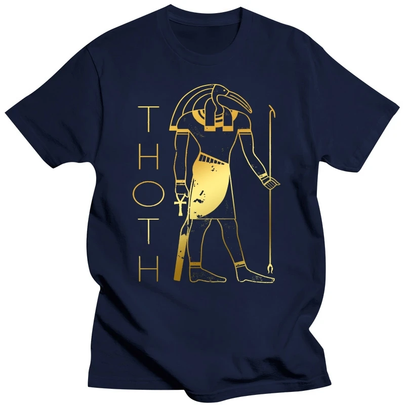 Men Egyptian Mythology Ancient Gods Atum Horus Osiris Oversize T-Shirt Thoth Pure Cotton Graphic Tops