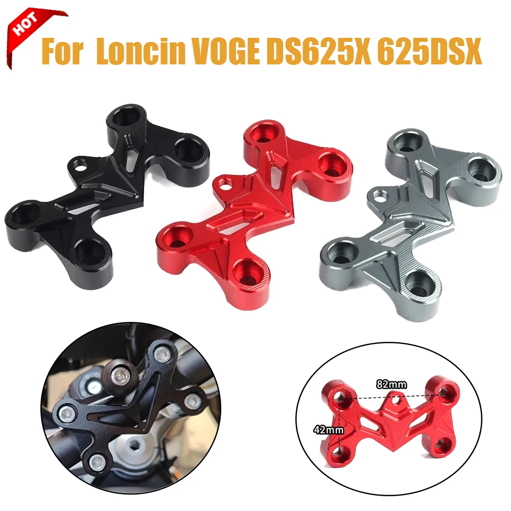 

Motorcycle Accessories Pressure Code Cover Handlebar Riser Clamp Handle Bar Adapter For VOGE DS625X 625DSX DSX625 DSX 625