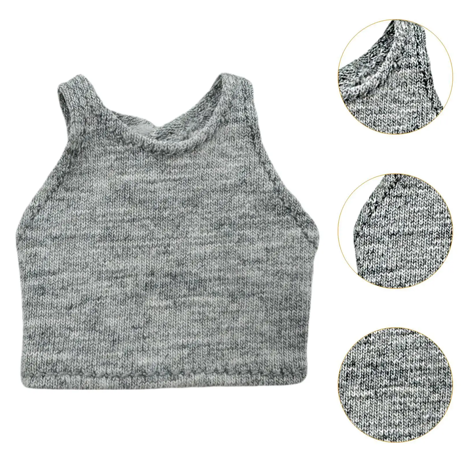 1:12 BJD Doll maglioni gilet bambola pullover abbigliamento fai da te moda per bambini Mini