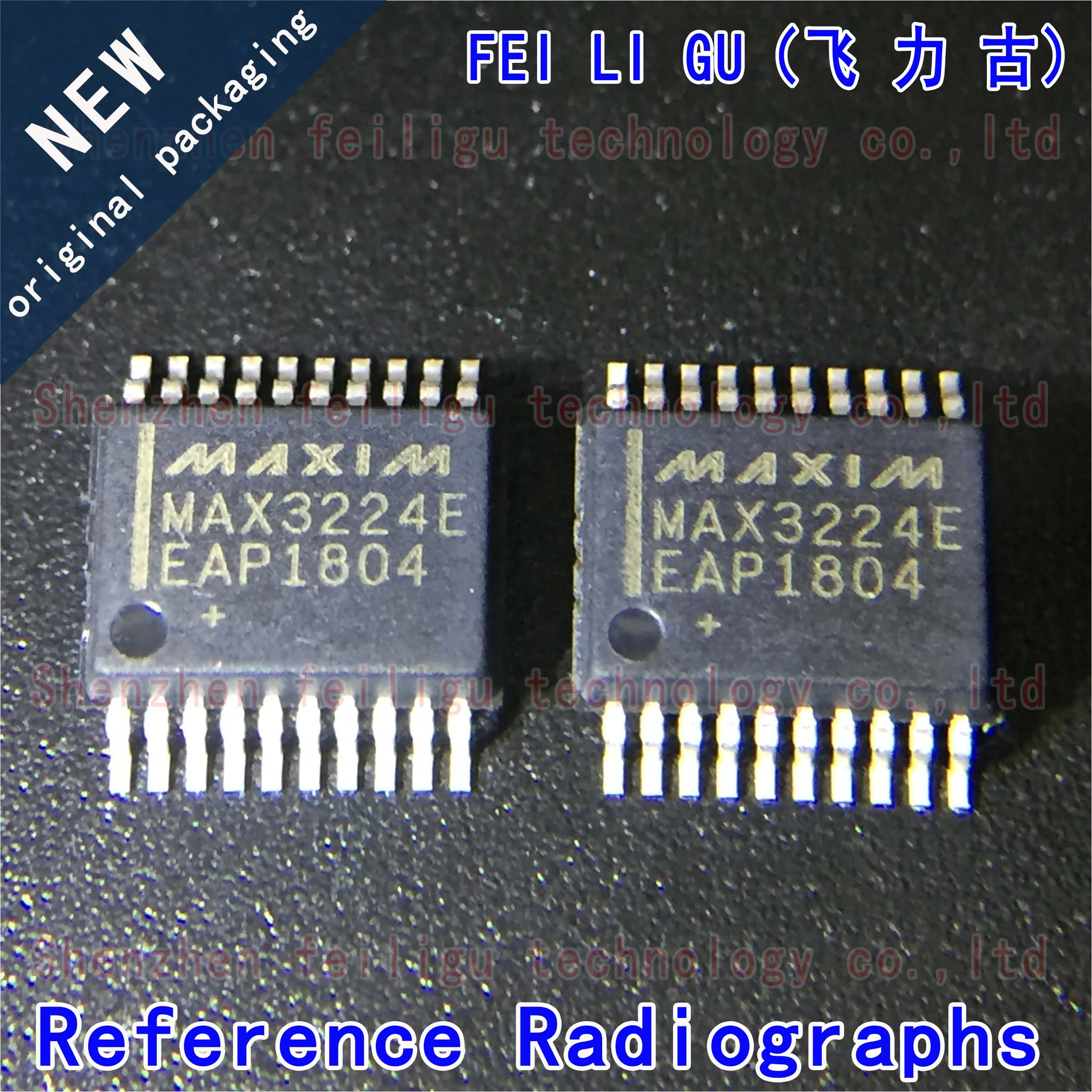 1 ~ 30 Stuks 100% Nieuwe Originele Max3224eeap + T Max3224eap Max3224e Max3224 Pakket: Ssop20 Rs232 Transceiver Chip