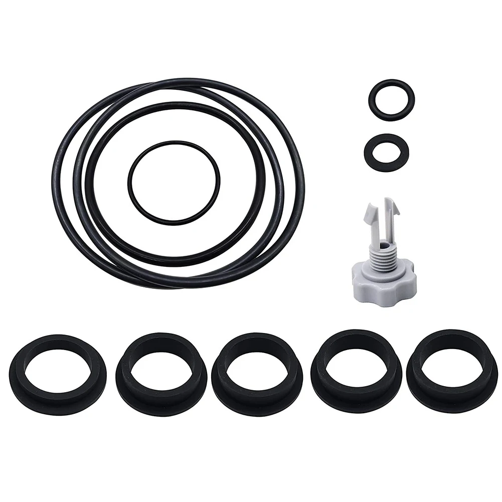 Imagem -02 - Air Release Valve O-rings Junta de Vedação Parte Repair Conjunto para Intex Areia Filtro Bomba Piscina Acessórios Equipamento 1set