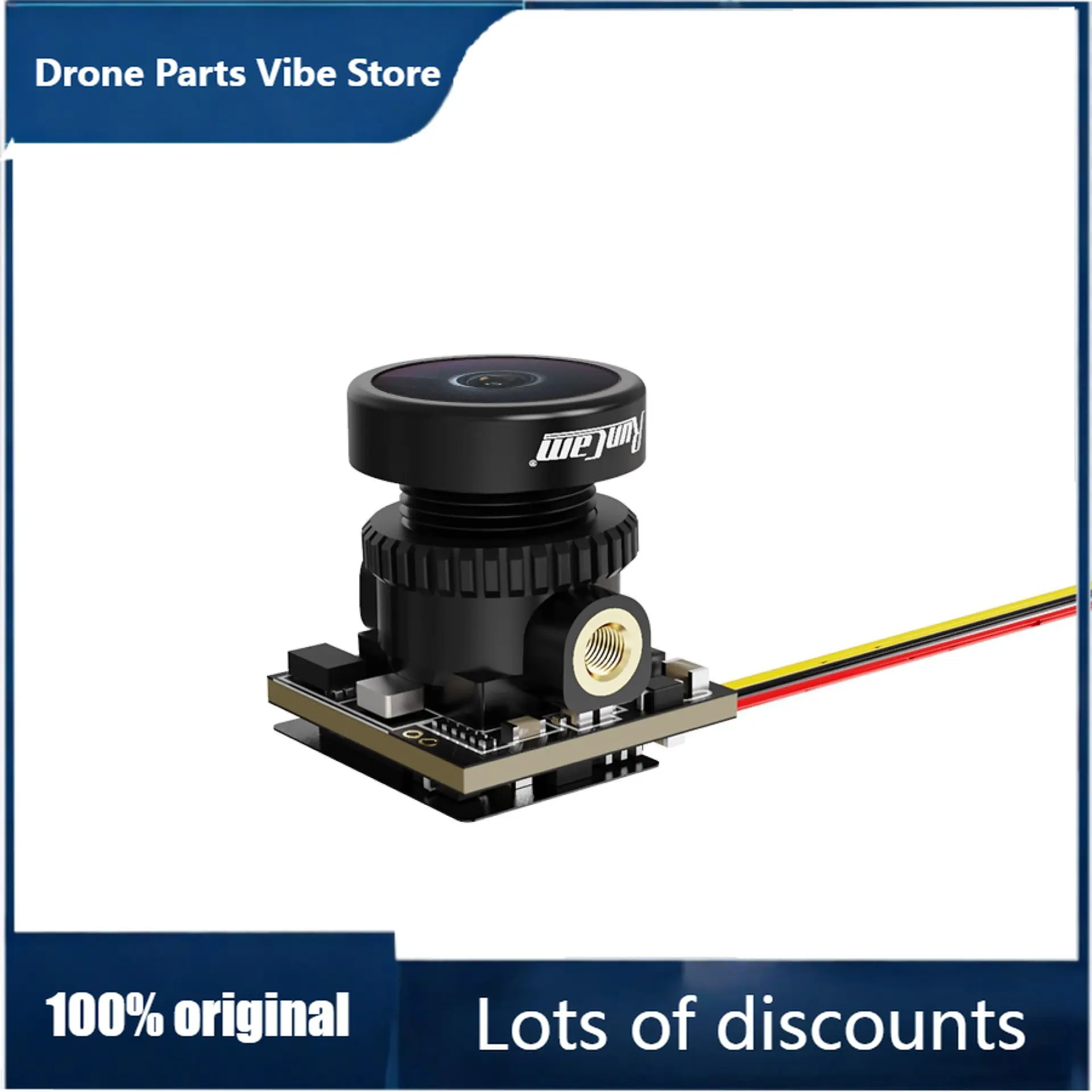 

Камера FyFPV для RunCam Nano 4 Mini Cam 800TVL с объективом 2,1 мм, аксессуар для дрона, квадрокоптера, радиоуправляемого самолета