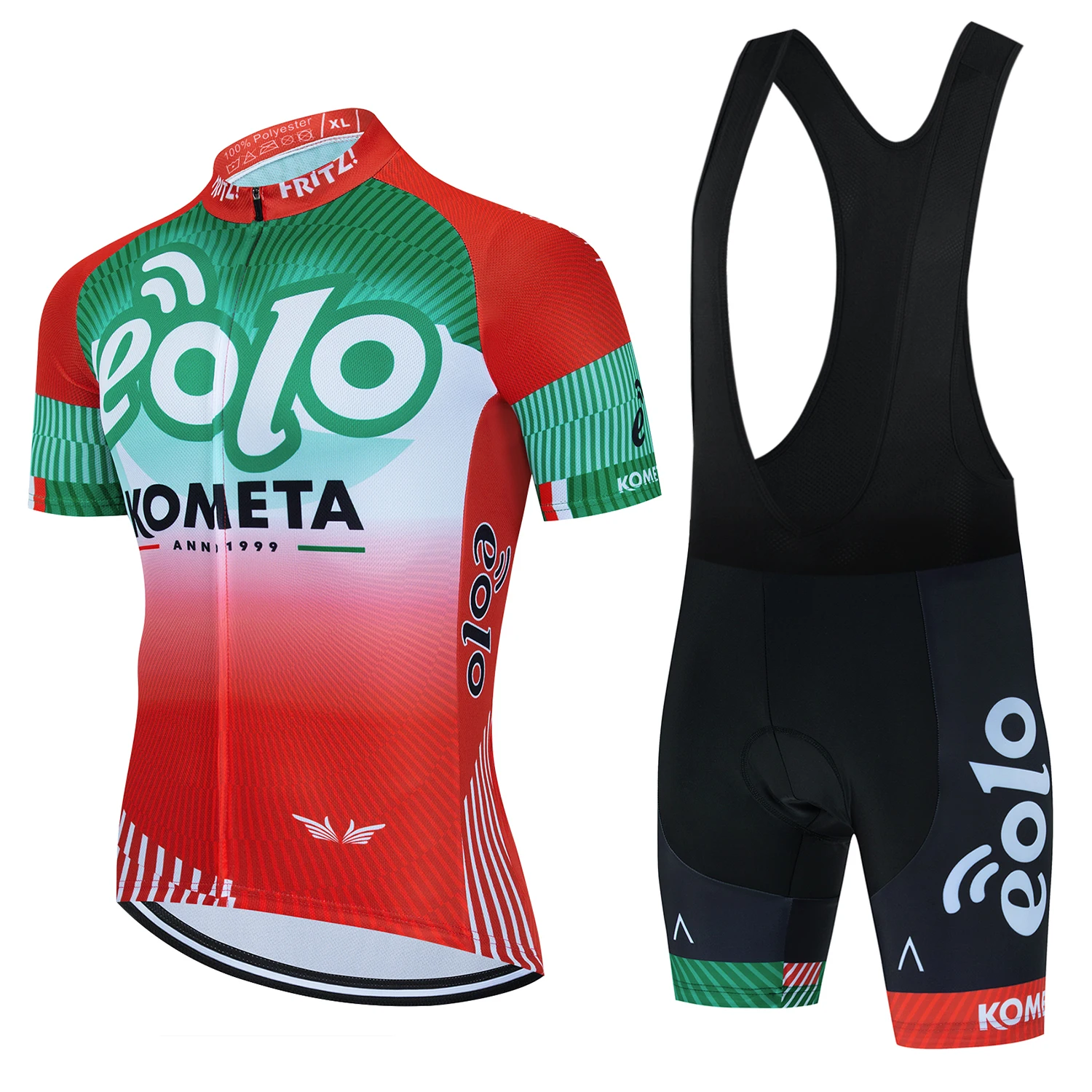 2024 Eolo Kometa Team Cycling Set Man Bike Jersey Short Sleeve Bicycle Clothing Kit Mtb Cycling Wear Triathlon Uniforme Maillot