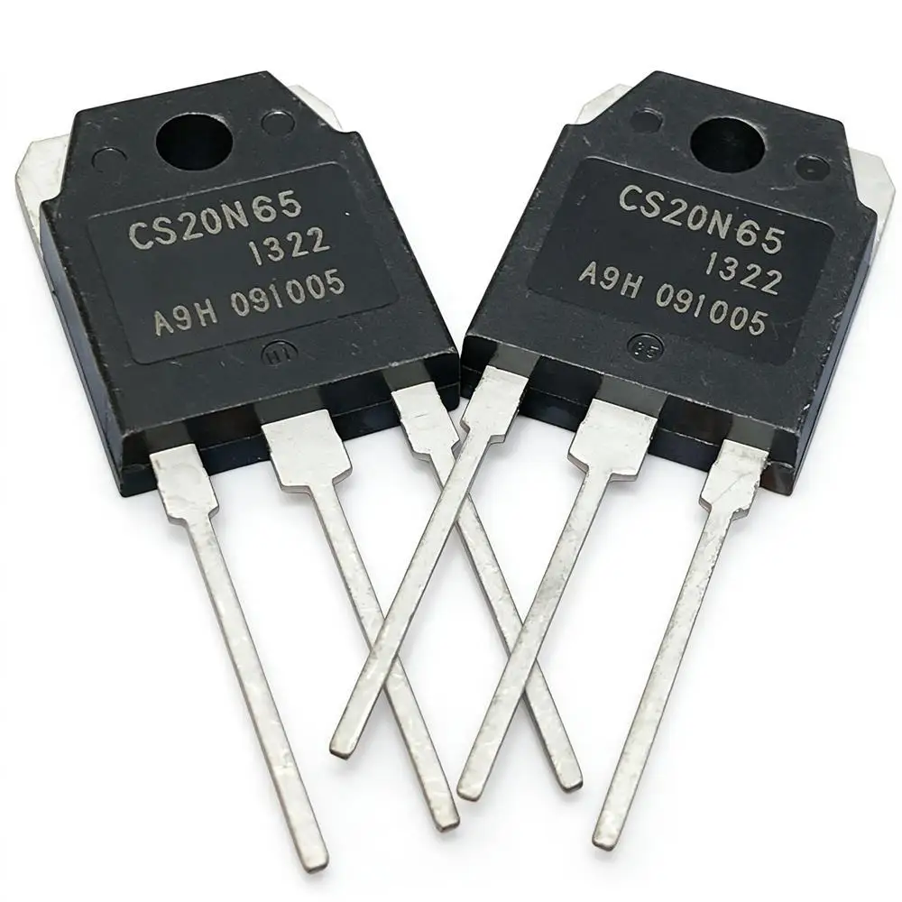 5PCS CS20N65 DSEC60-03AR G40H1203 65R030M1 JCS50N20WT FHA30N50
