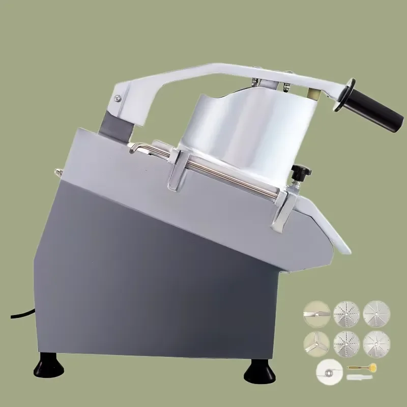 550W Electric Cheese Grater Stainless Steel Commercial Food Shredder Automatic Vegetable Slicer for Kitchen Restaurant
