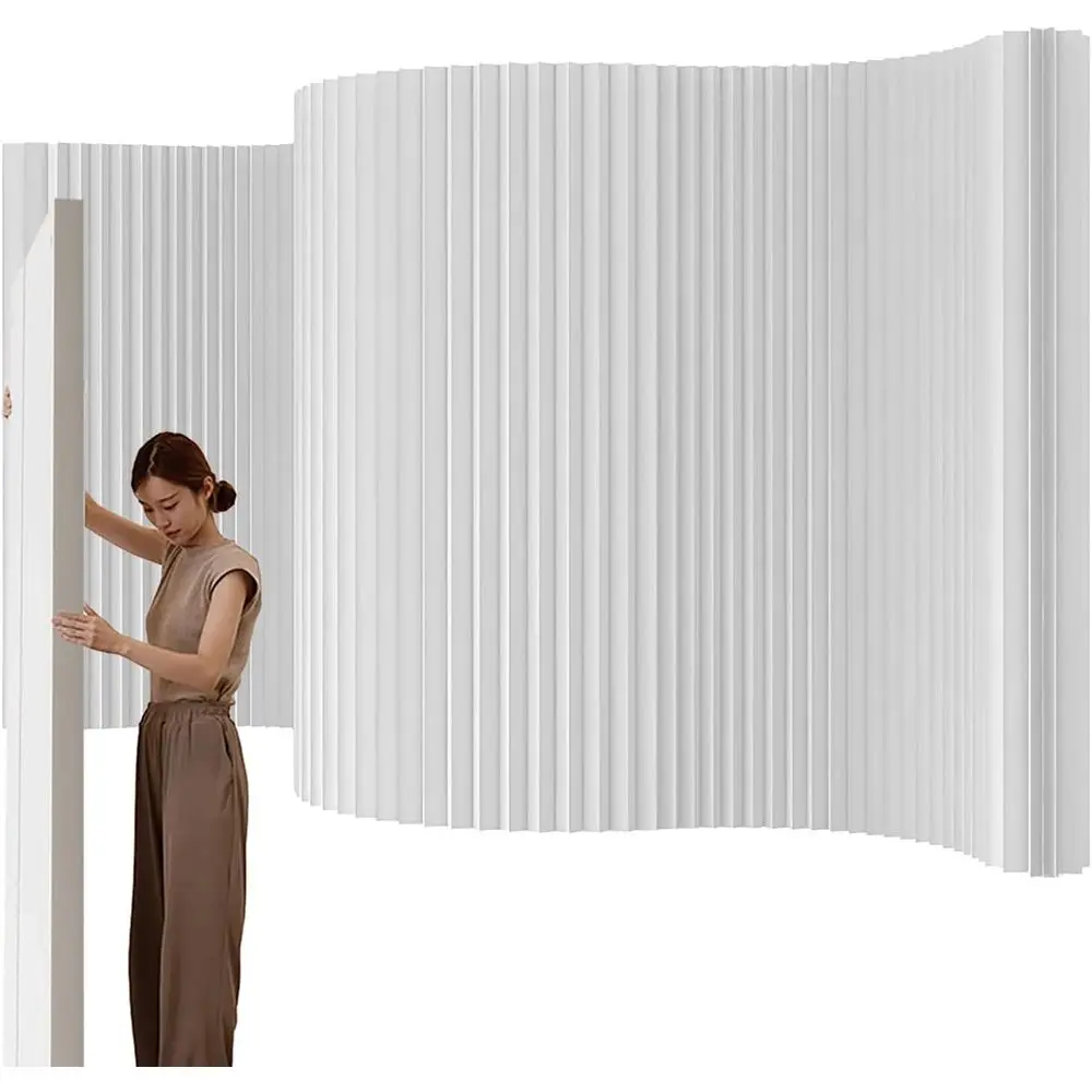 

Складной бумажный перегородка — отдельно стоящая бумажная перегородка, портативный экран для офиса, общежития, магазина одежды и входа