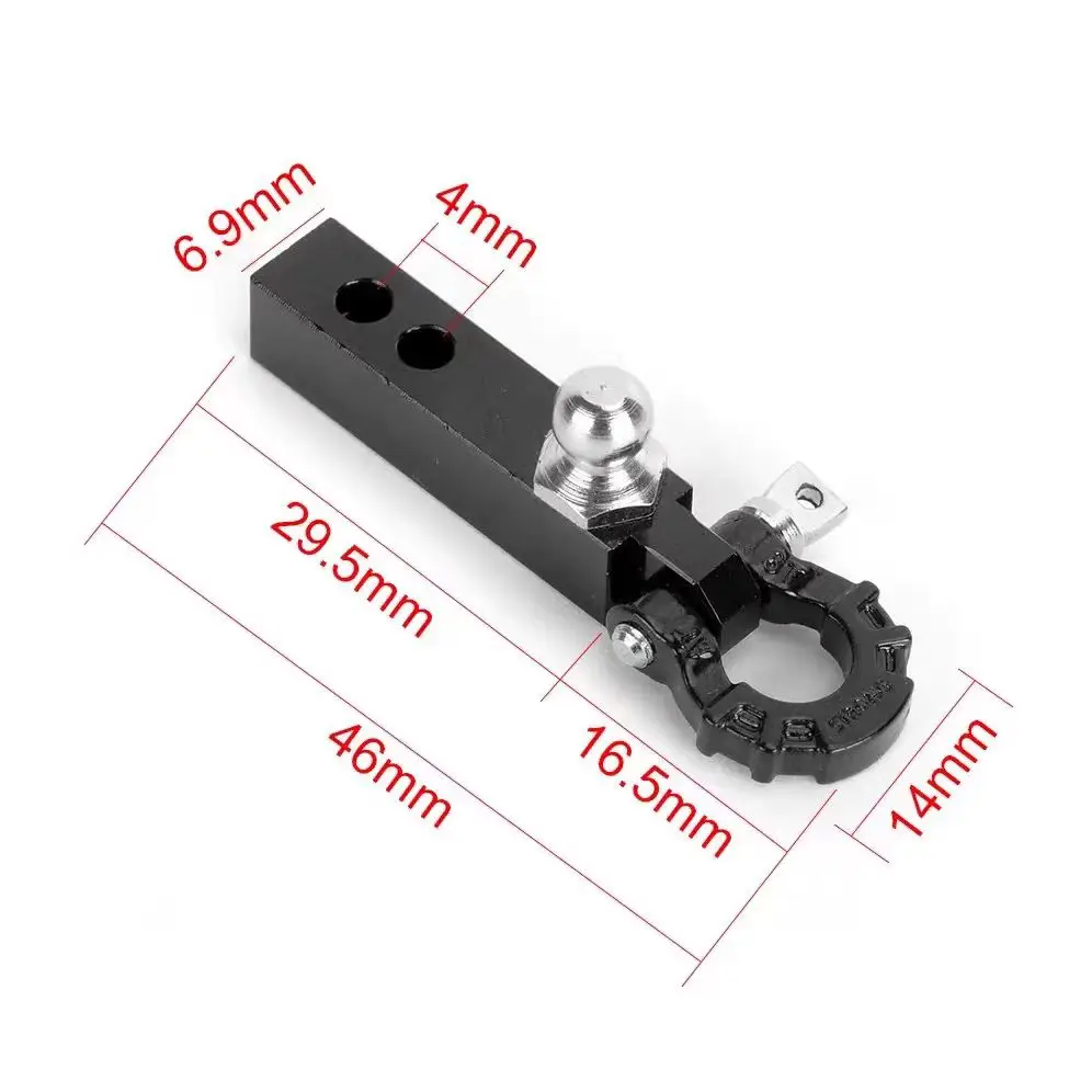 MK07 YK4083 YK4107 Universal Metal Trailer Hook Trailer Buckle Non destructive Installation