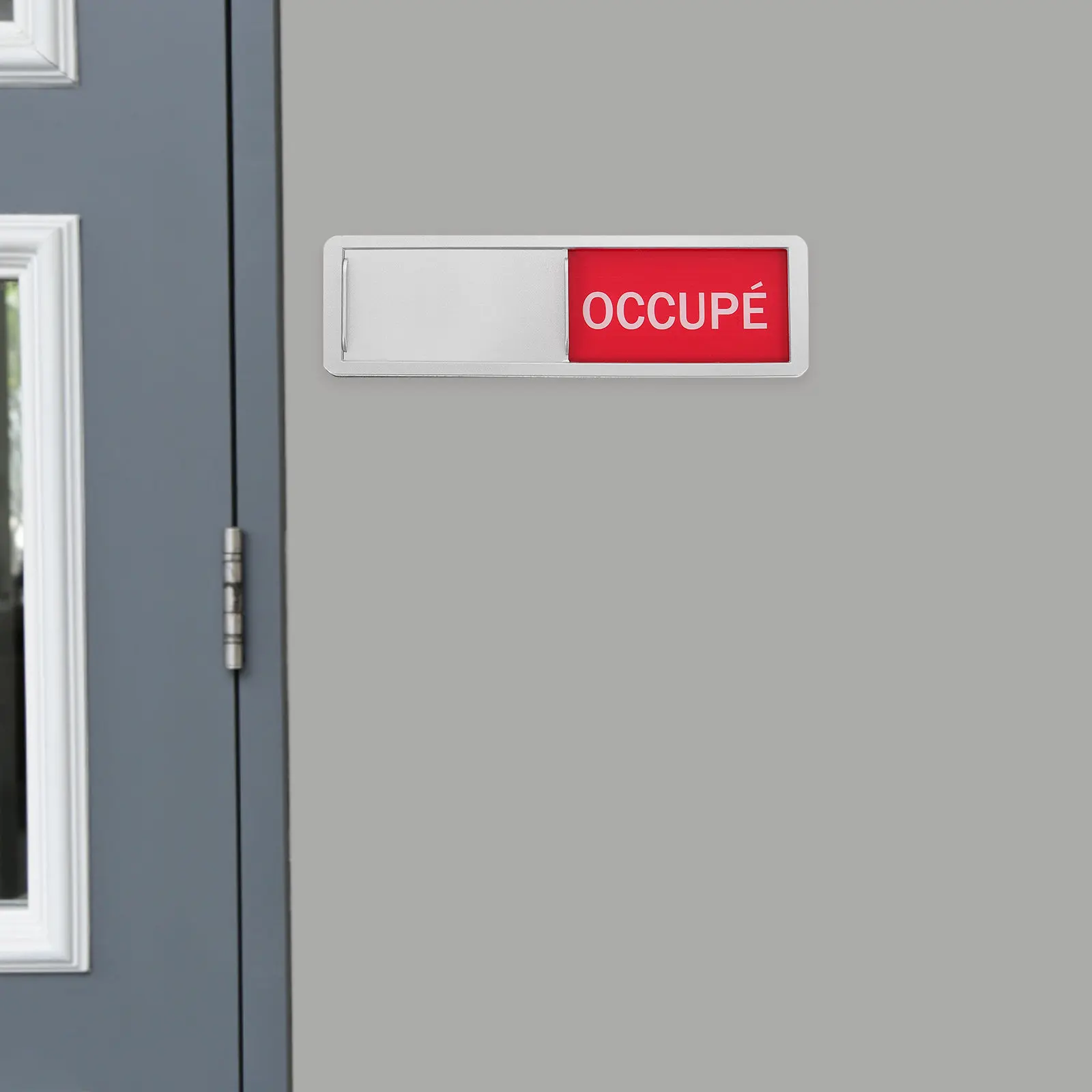 Multi-Functional Privacy Sliding Door Sign Vacant Occupied Indicator Conference Office Hotel Hospital Use Vacant Occupied Sign