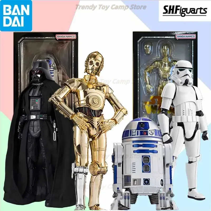 

【In stock】Bandai Original MODEL KIT SHF DARTH VADER Classic (Star Wars: A New Hope) Action Figure Model Toy Gift For boy