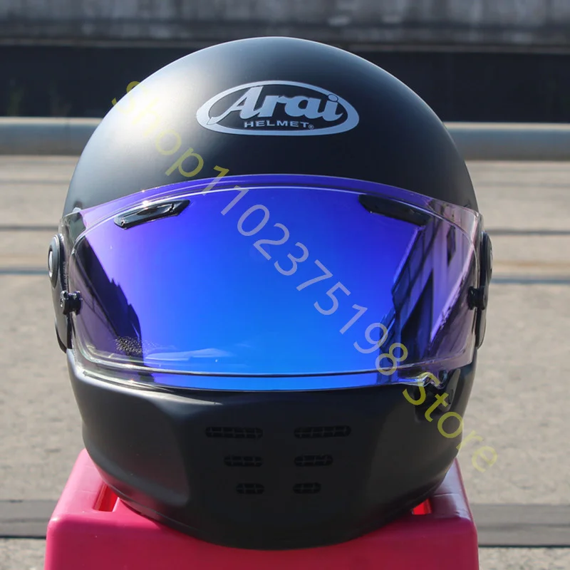 RAPIDE NEO Japanese Mode Full Face Helmet,For Harley Motorcycle And Cruise Motorcycle Protective Helmet,Matte Black,Capacete