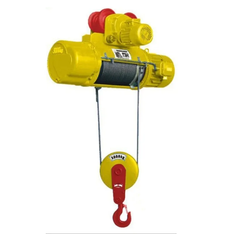 Light Duty 5 Ton Electric Wire Rope Hoist Lifting Remote Control Machinery