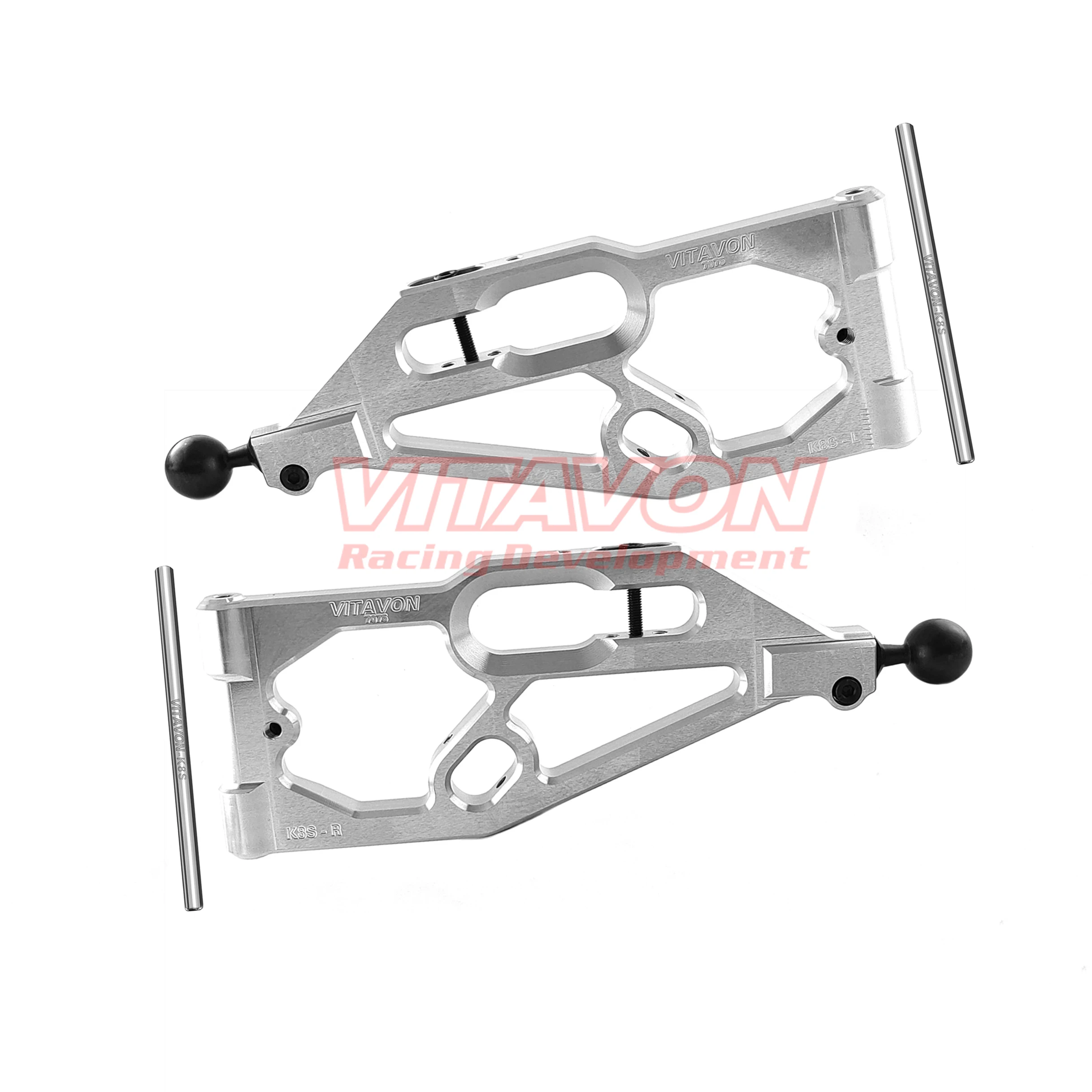 VITAVON CNC Alu 7075 brazo inferior delantero para Arrma Kraton 8S Outcast 8S