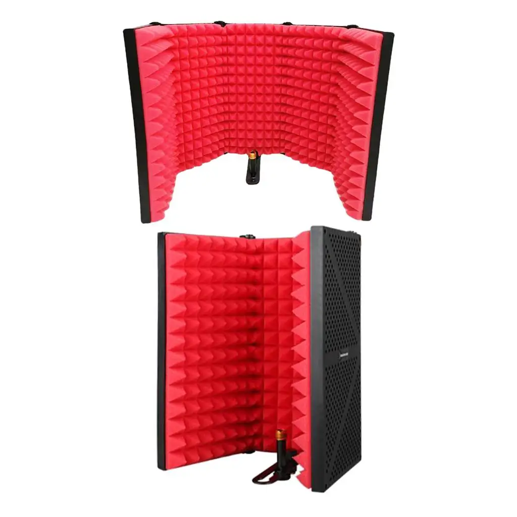 

Foldable Professional Microphone Isolation for Condenser Recording