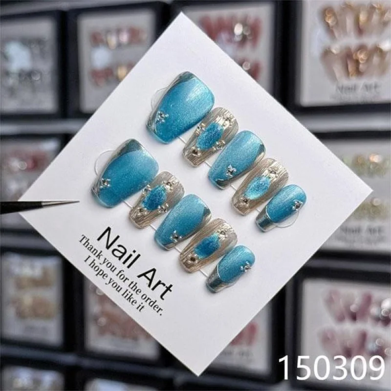 

jc15072 Nailover New high-quality handmade false fake press-on nails