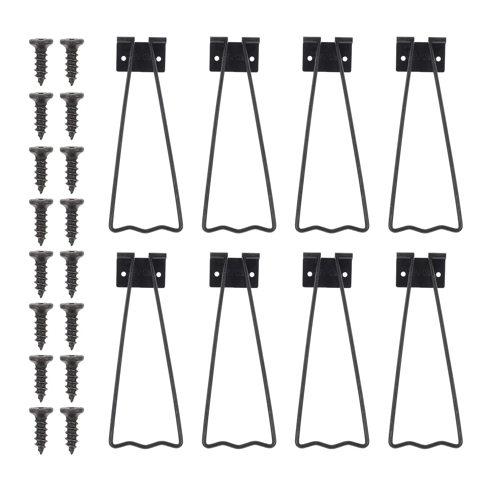 1Set Photo Frame Easel Back Bracket Iron Polished Smooth Surface Stable Support Stand Picture Frame Holder Display Accessory