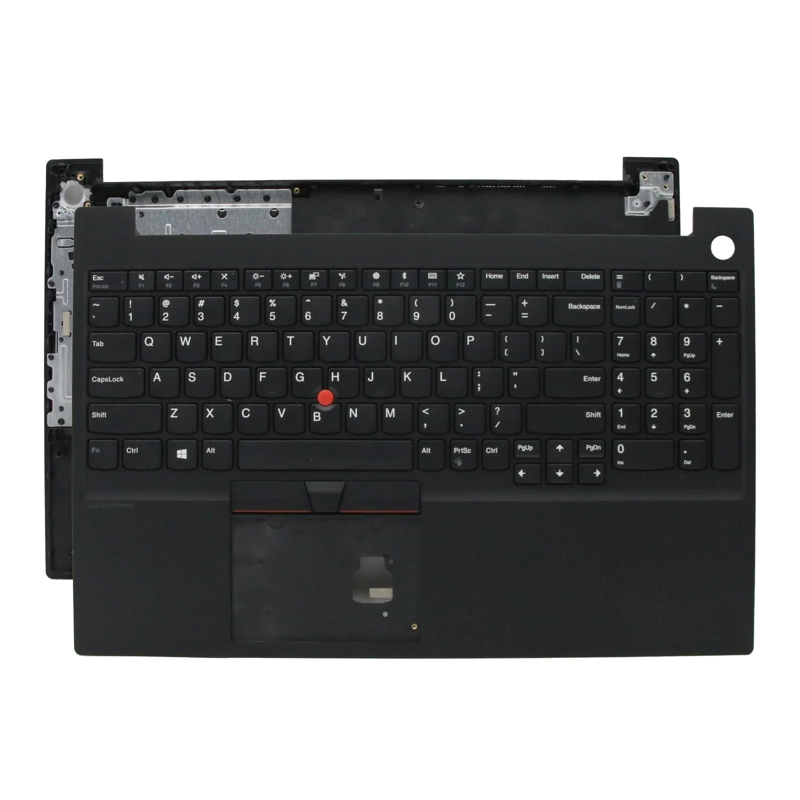 غطاء للكمبيوتر المحمول Lenovo E15 Gen1 ThinkPad US English C مع غطاء لوحة المفاتيح Palmrest