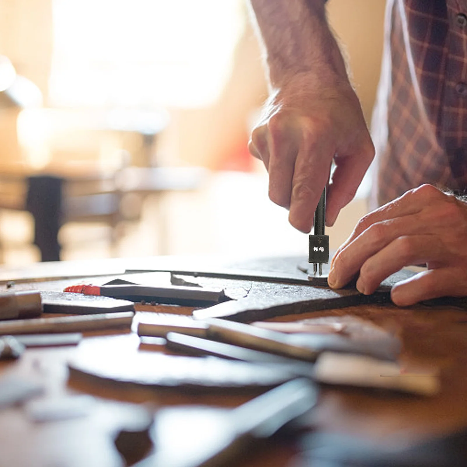 

3Pcs Punch Tool Smooth Appearance High Class Performance Reasonable Price Row Punch Device Craft Supplies