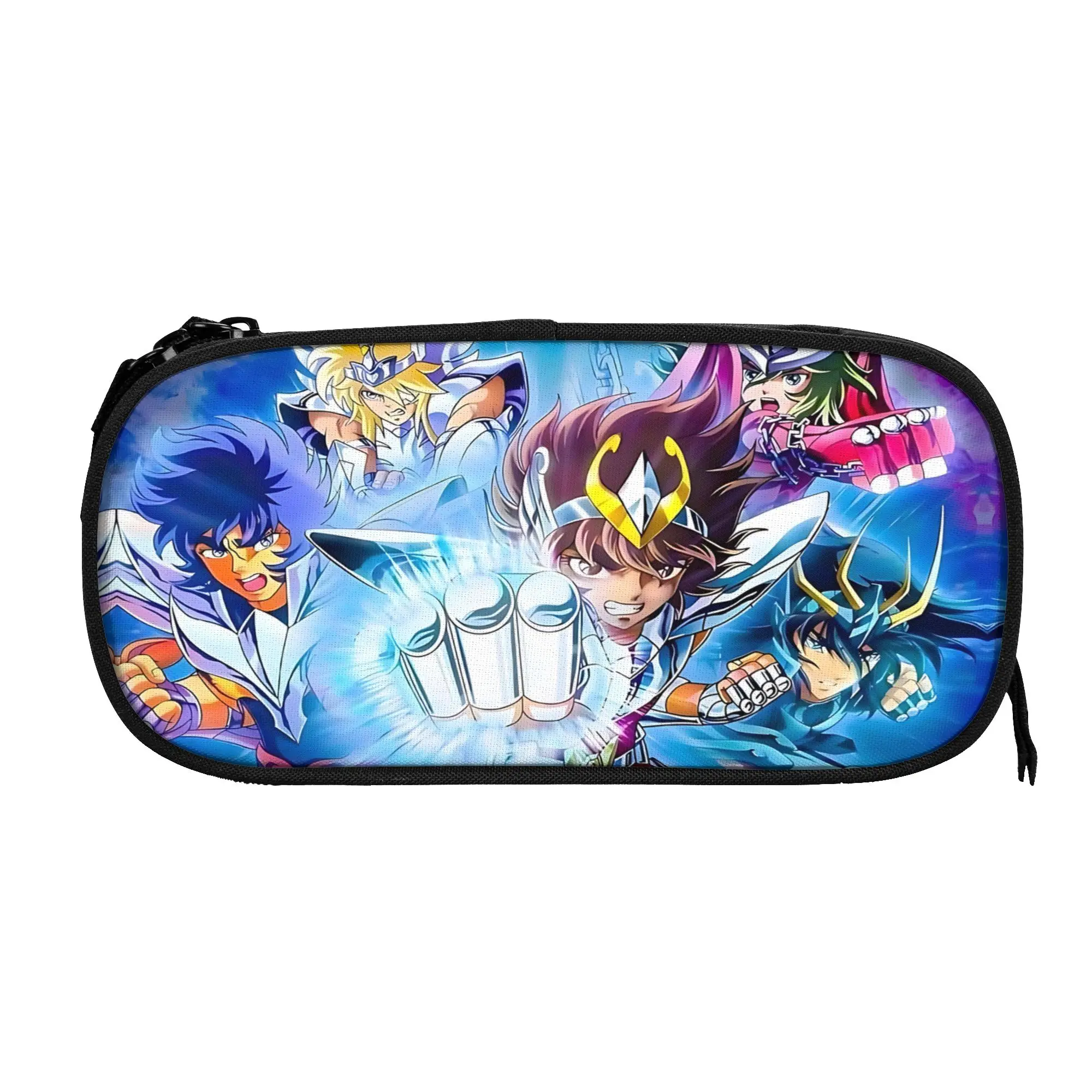 Custom Saint Seiya Large Capacity Bags for Child  Handheld Study Bag for Boys Gilrs Kids