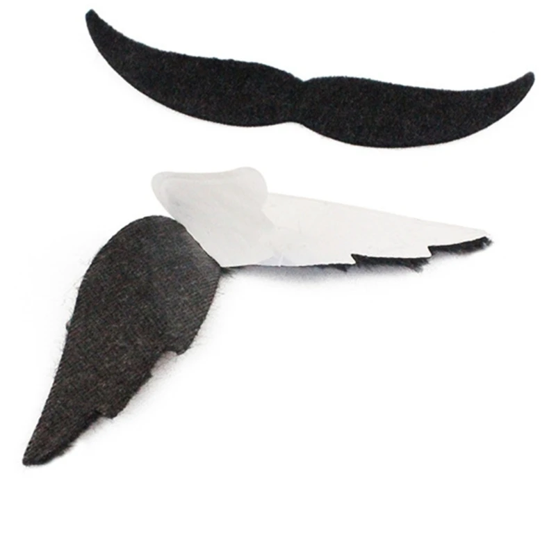 4 Cái Ria Mép Giả Râu Nhân Tạo Dán Trên Ria Mép Dính Râu Giả