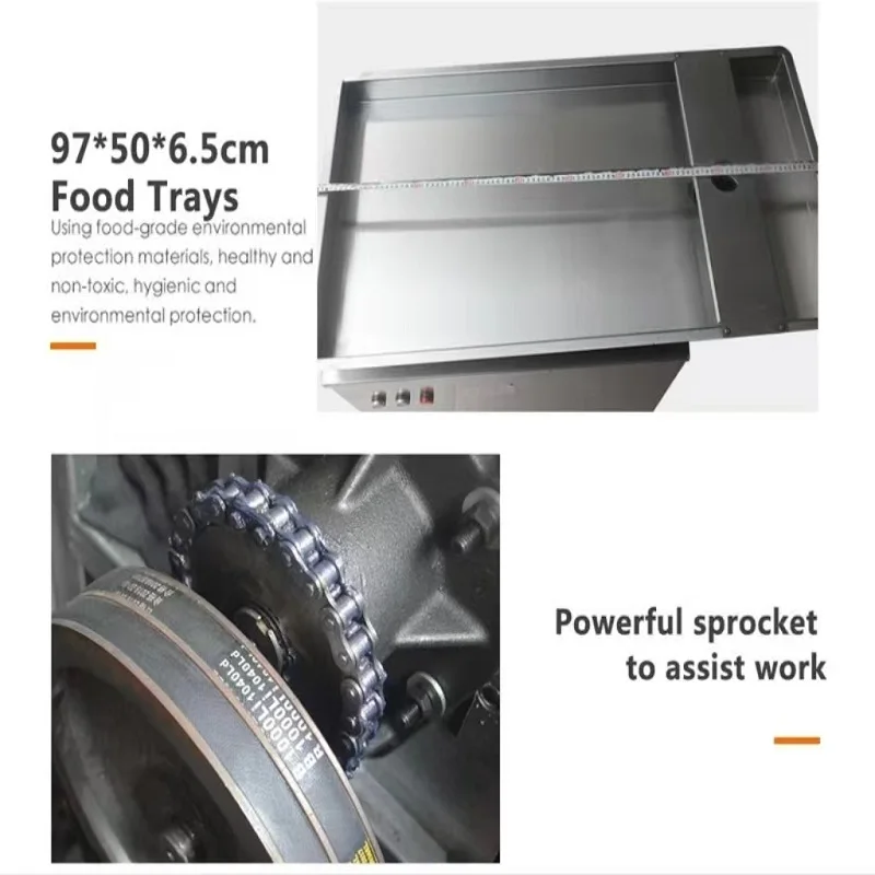 مفرمة لحم جديدة صناعية وتجارية، حشو سجق من الفولاذ المقاوم للصدأ تجاري