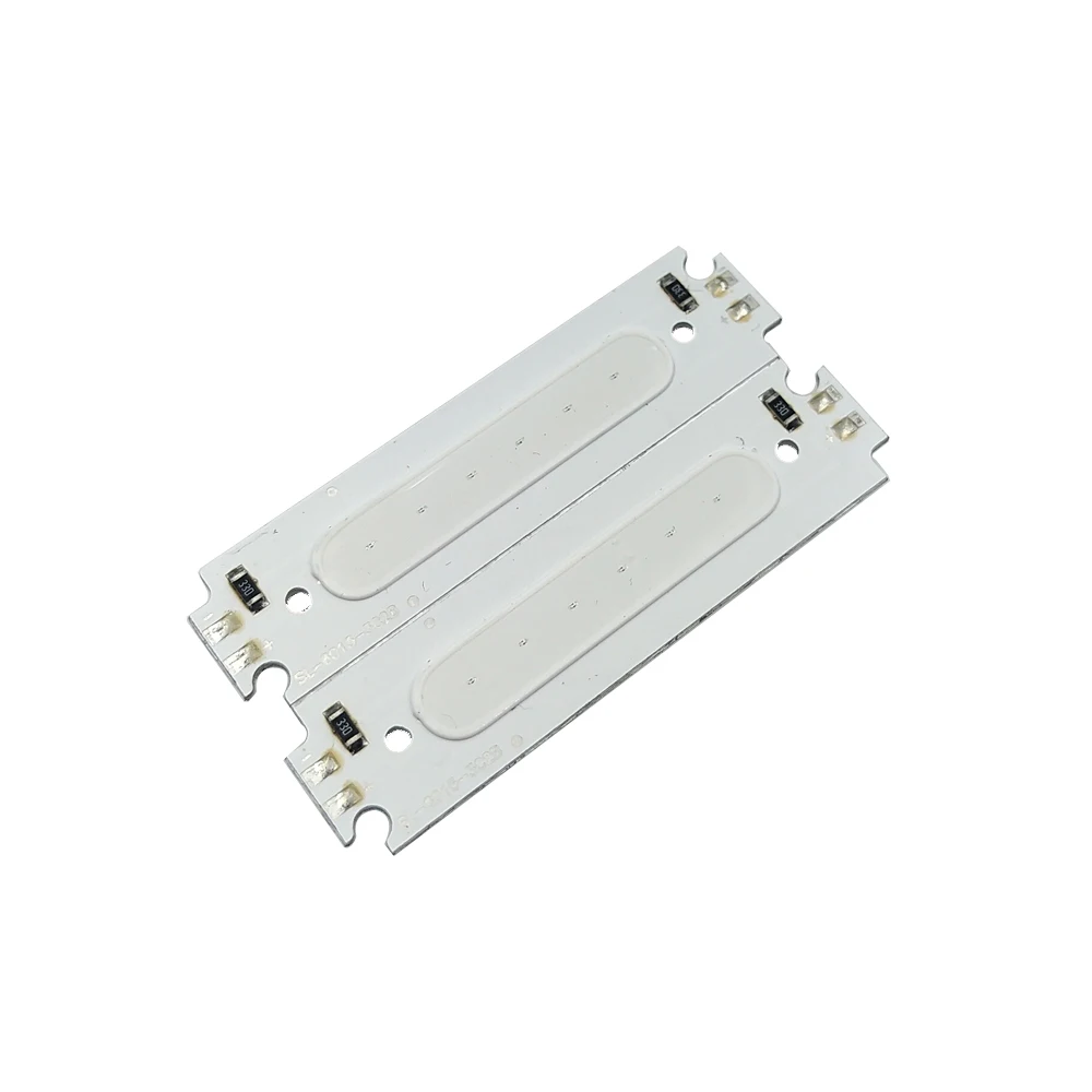 Puce de budgétaire LED COB 12V 2W, circuit imprimé de petite bande pour la maison, source de lampe à bande bricolage, tube de lumière, ampoule MatrixLight