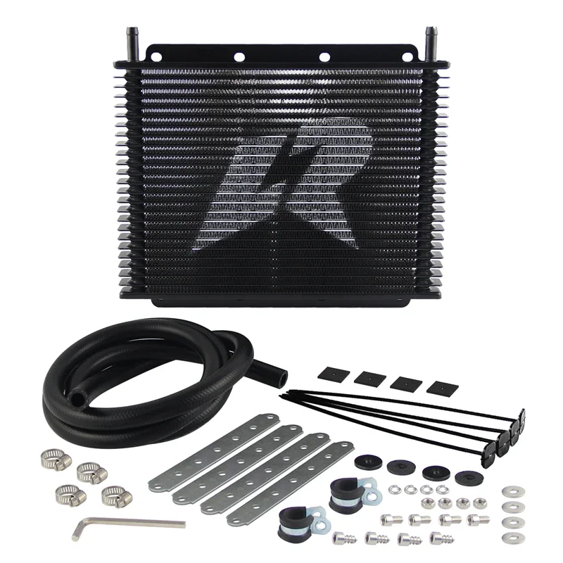 Universal 8-Cylinder 25 Row Oil Cooler Kit  Engine 11