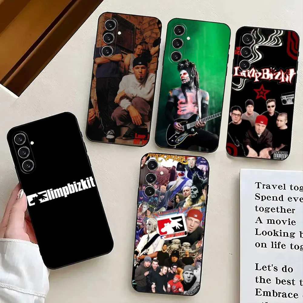 Band L-Limp Bizkit Hold On   Phone Case For Samsung S24,21,22,23,30,Ultra,S20,Plus,Fe,Lite,Note,10,9,5G Black Soft Cover