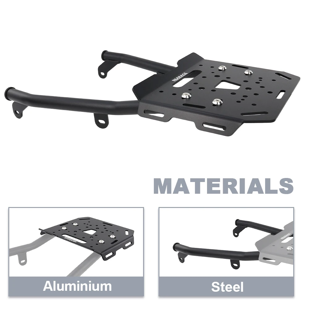 Motorcycle Rear Luggage Rack Cargo Holder Top Box Carrier Shelf Bracket Guerrilla 450 Guerrilla450 2024-2025 For Royal Enfield
