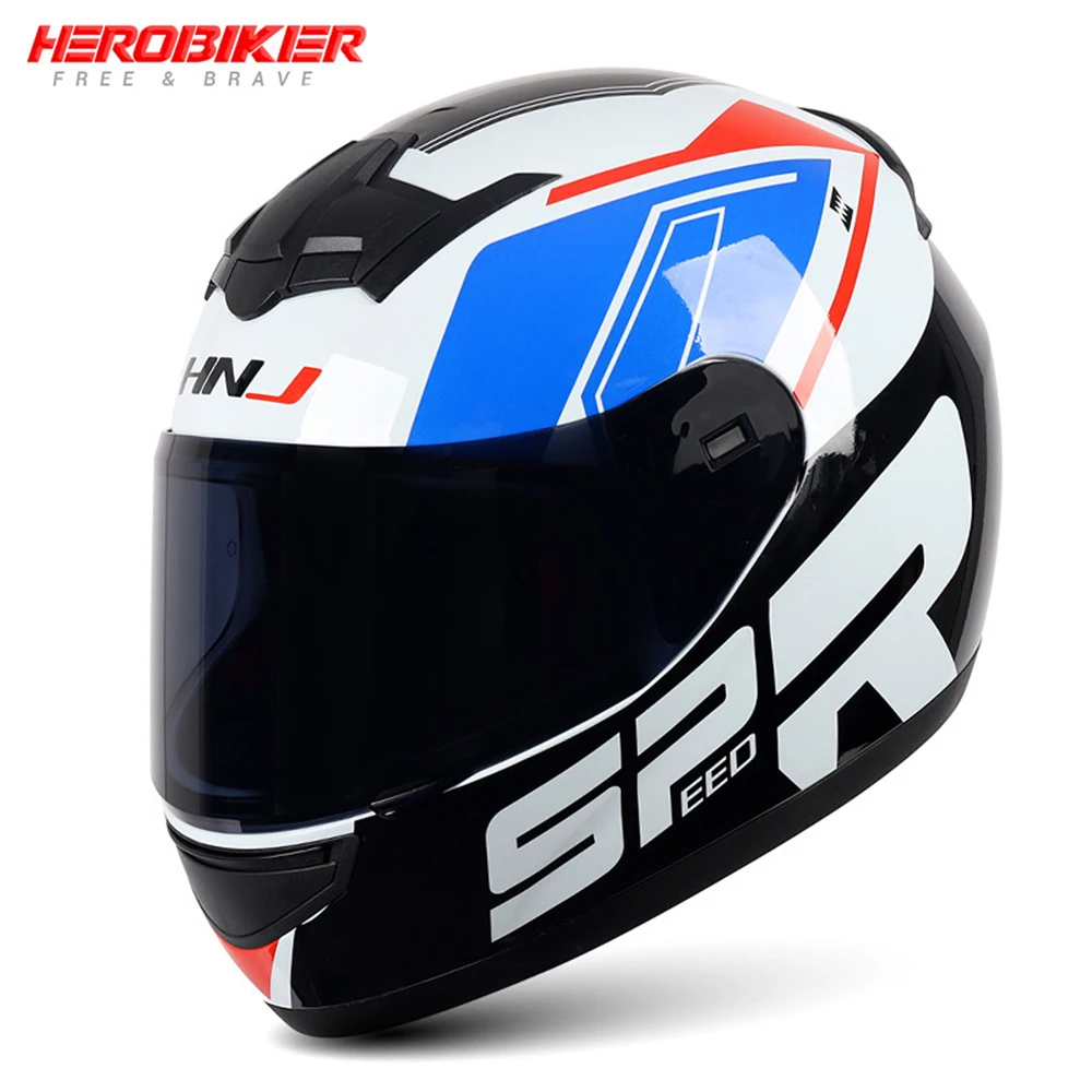 Full Face Helmets Motorcycle Helmet Moto Helmet DOT Approved Personality Motocross Capacete De Moto Motorbike Helmet Men Woman