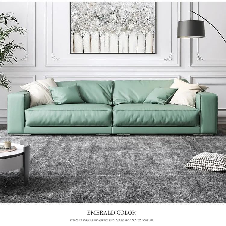 Stoffsofa mit Leave-in-Technologie