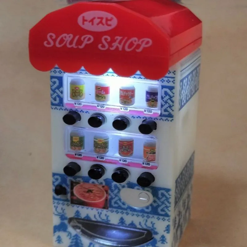 TOYS SPIRITS Gashapon Capsule Toy Miniature Model Mini Vending Machine Scene Ornaments Figures Desktop Decoratoion Kids Gifts