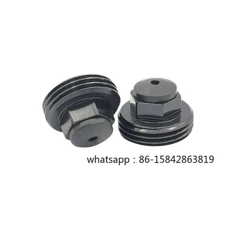 Liquid automatic electrostatic spray gun accessories discharge hexagonal seat, hippocampus electrostatic spray gun accessories