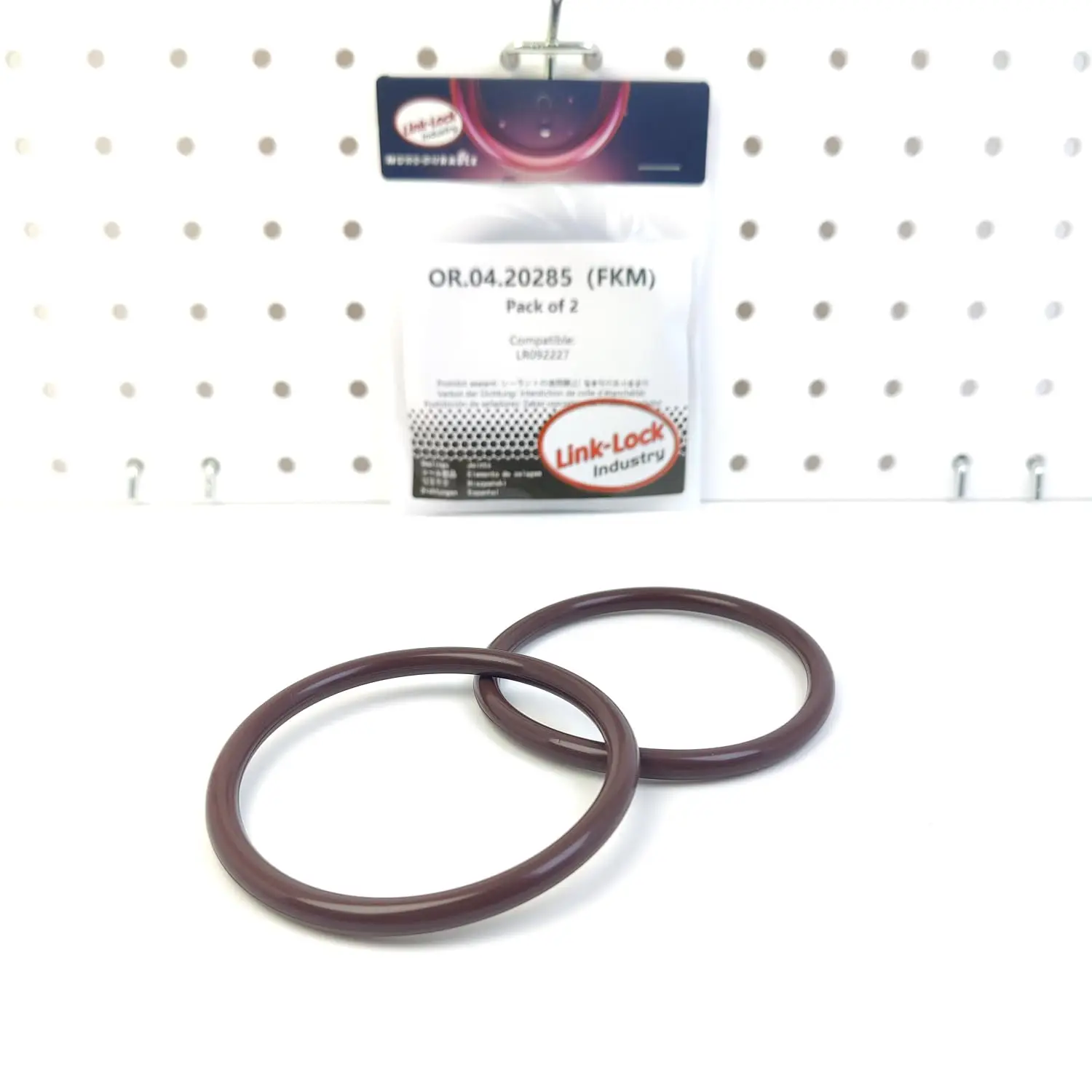 LINK-LOCK 2PCS OR.04.20285 FKM Viton Sealing O-Ring Kit of Air Filter Housing Intake Hose LR092227 for LAND for ROVER
