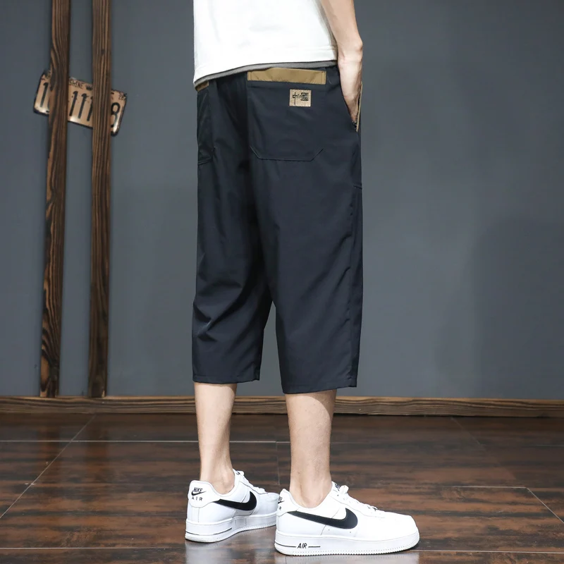 Summer Outdoor Volleyball Sports Sweat Absorbing Quick Drying Seven Inch Shorts Men Fashionable Trendy Loose Breathable Shorts