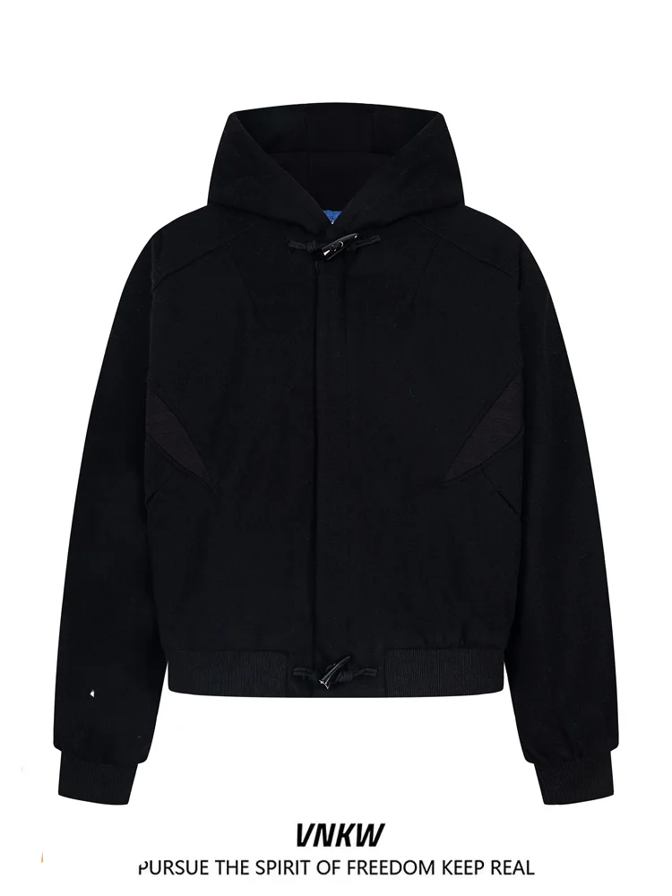 

American Retro Color Double Zipper Hoodie Jaet Men Women Couple Autumn Winter Loose ular Sweatirt Cardigan Top