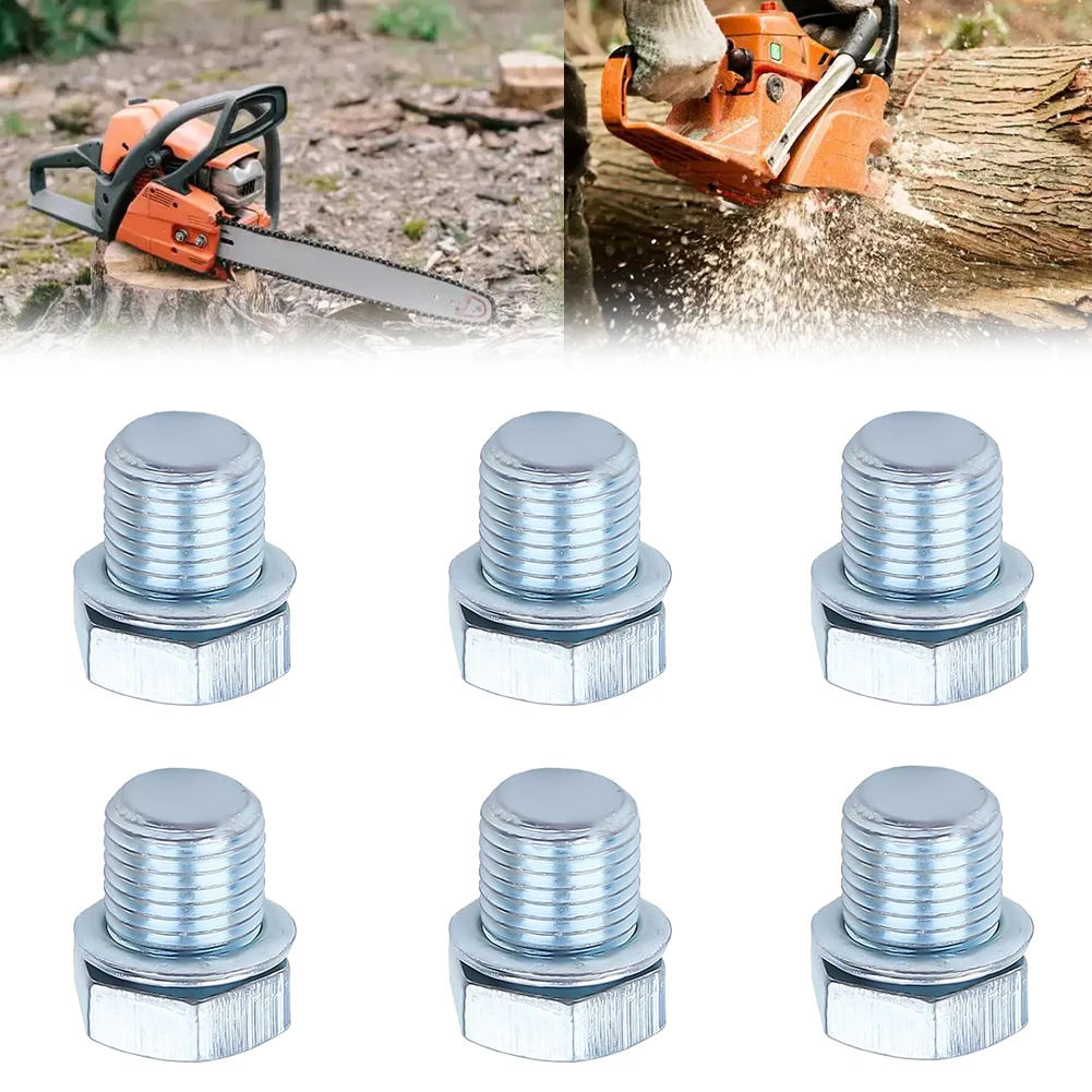 Completa il tuo kit di attrezzi con questo essenziale di 6 pezziCylinderCompressionStopperSetperPer motosegheCompatibile con modelli di serie MSS