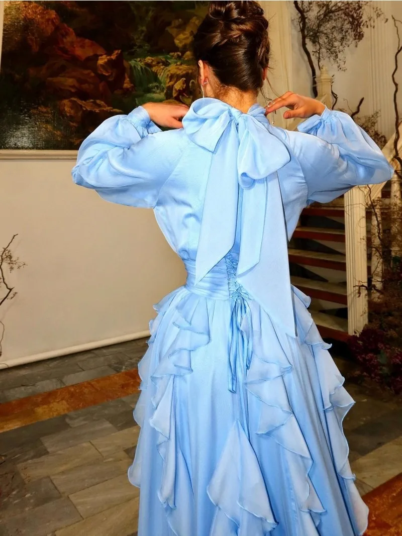 Eid Frauen Kleid Abaya Muslimischen Chiffon Plissee Jalabiya Ramadan Vestidos Largos Party Kleider Arabischen Lange Robe Marokko Dubai Kaftan