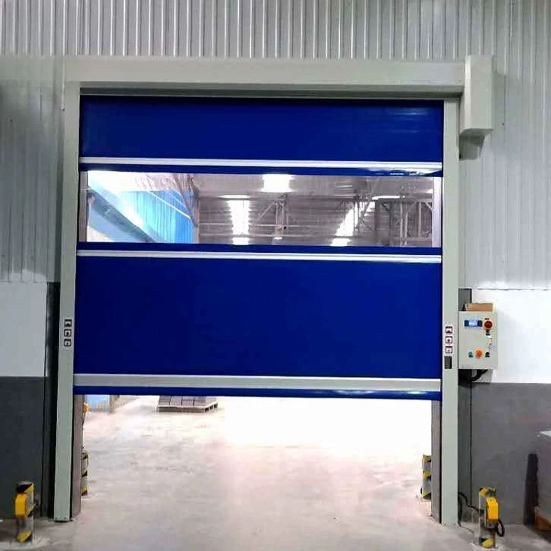 Explosion-Proof Insulated PVC Auto Induction Lifting Fast Rolling Shutter for Air Shower Dust-Free Purification Workshop