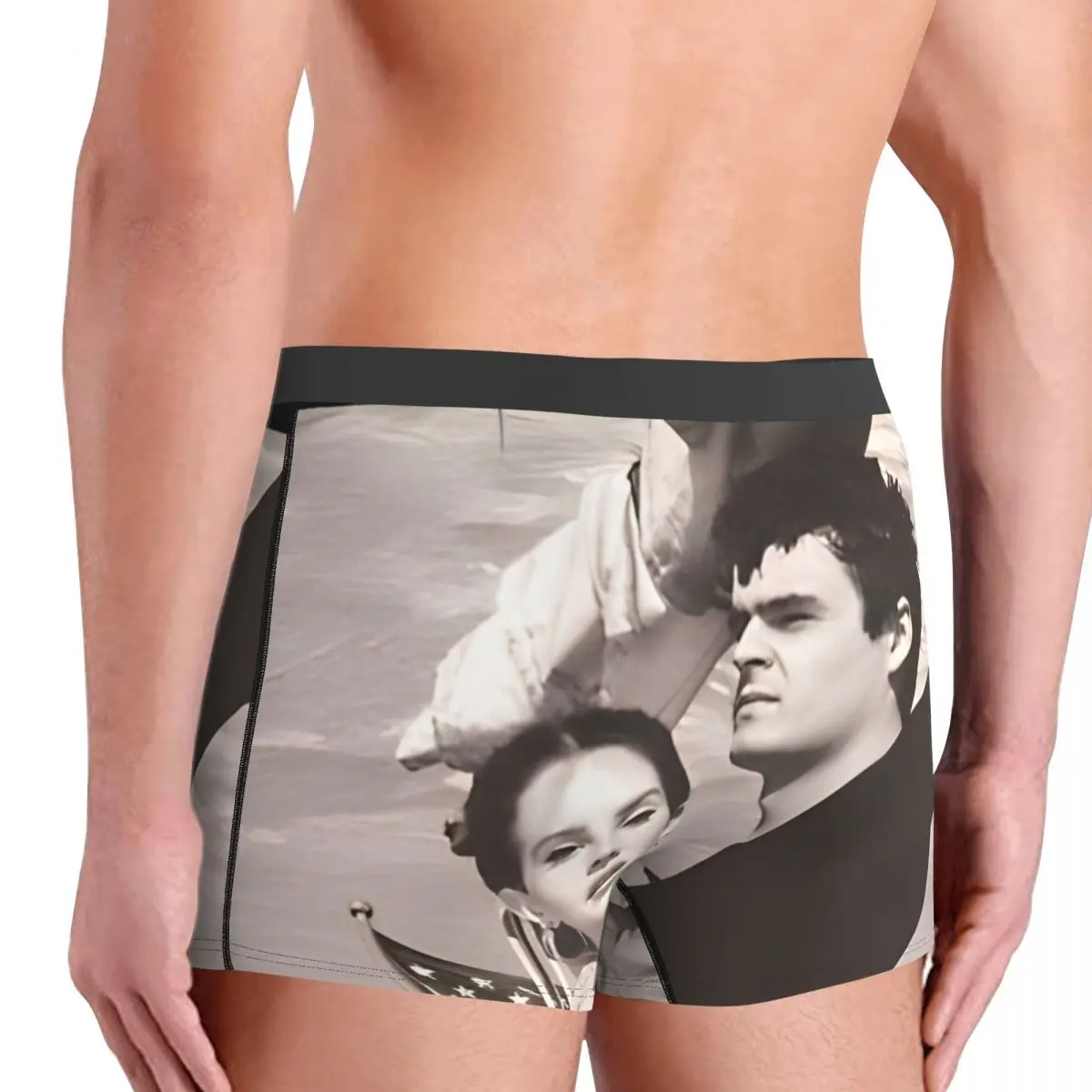 لانا ديل ري Ldr الإبحار الملابس الداخلية الأمريكية المغني الرجال سراويل الطباعة مطاطا سراويل بوكسر ترينكي الملاكم موجز حجم كبير