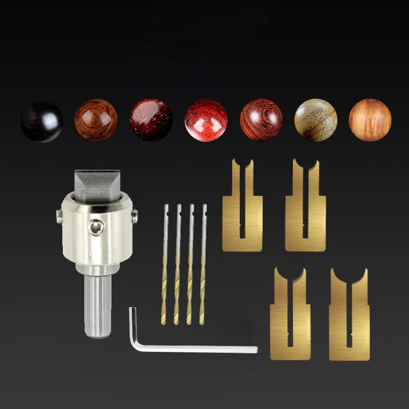 Bead Turning Tool Woodworking Bead Tool Bracelet Soft And Hardwood Sandalwood Milling Cutter Drill Bit Tool