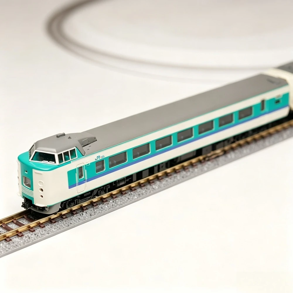 TOMIX N Type 1/160 Scale Model Train 381 Series Limited Express Train 92898 Basic Set of 7 Trains Boys Toy Gift