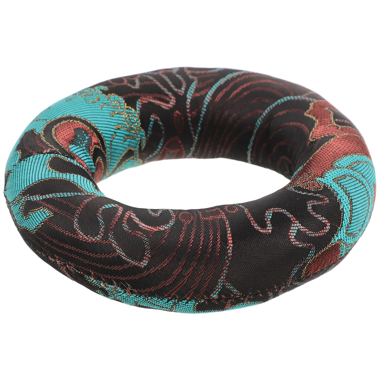 Nepal Singing Bowl Cushion Round Ring Pillow Meditation Mat for Crystal Sound Bowls Yoga Sound Therapy Accessories